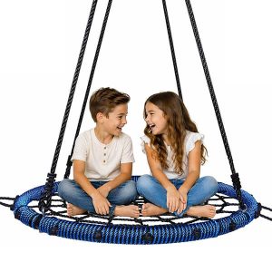 Blue Saucer Tree Swing
