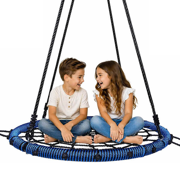 Blue Saucer Tree Swing